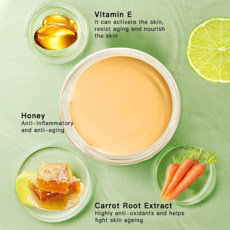 Nourishing Vegan Organic Night Fruit Lip Care Moisturizing Lip Balm