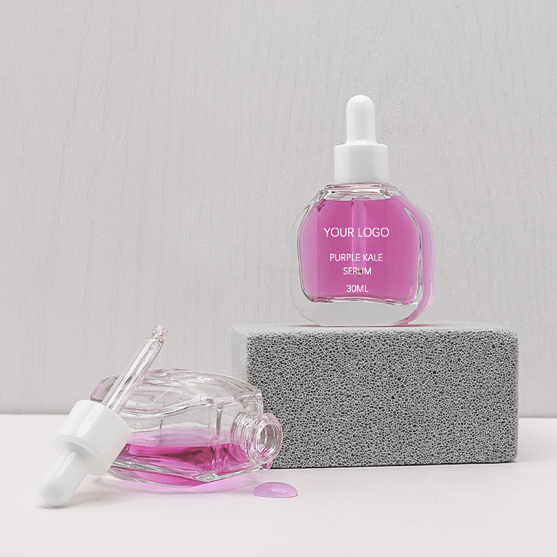 Private Label Vegan And Organic Serum Purple Kale Facial Serum 