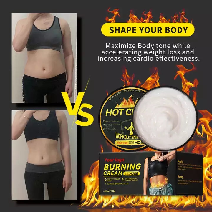 Quick Sweat Waist Weight Loss Hot Slim Cream Body Belly Fat Burning