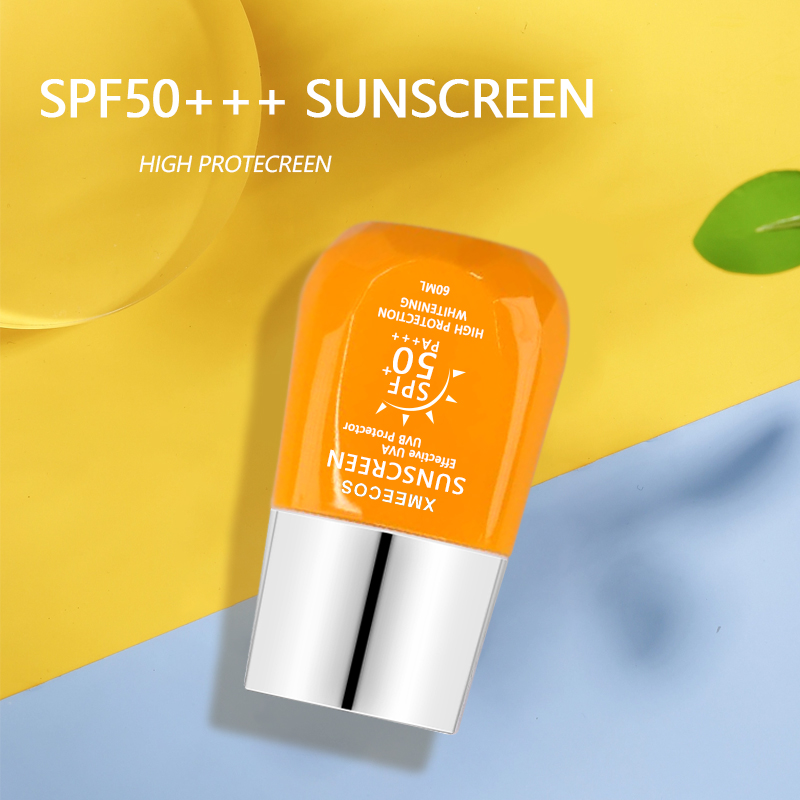 Organic Natural Sun Burn Face Sunscreen Spf 50 Cream for Face 
