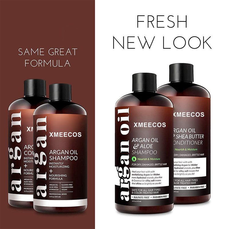 Private Label Sulfate Free Argan Oil Shampoo And Conditioner