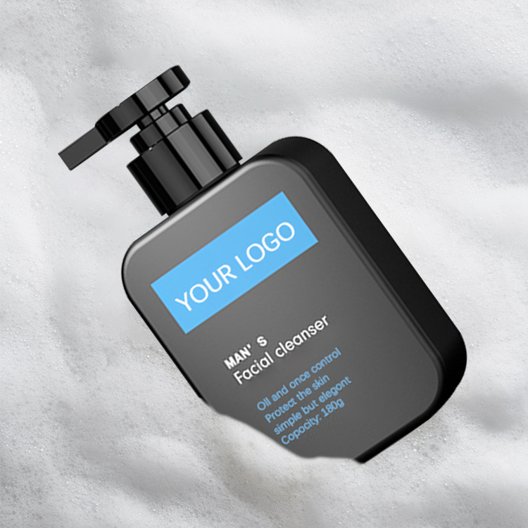 Men Facial Cleanser Foam Exfoliating Cleansing Pore Moisture Skin Care Washing Mousse Cleanser