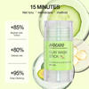 Deep Clean Face Tea Purifying Clay Musk Cleansing Green Mask Stick