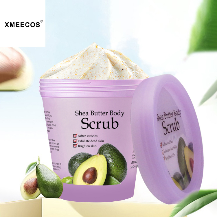 Wholesale Shea Butter Body Scrub Facial Whitening Scrub Skincare Body Exfoliating Scrub