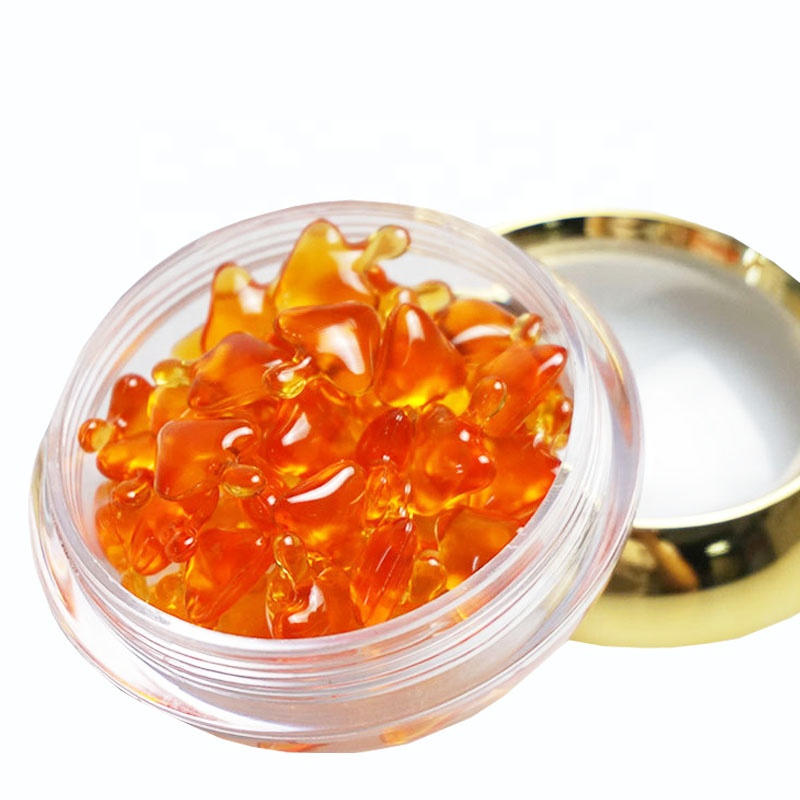 1000pcs Bag Whitening Skin Serum Blood Orange Serum Capsule