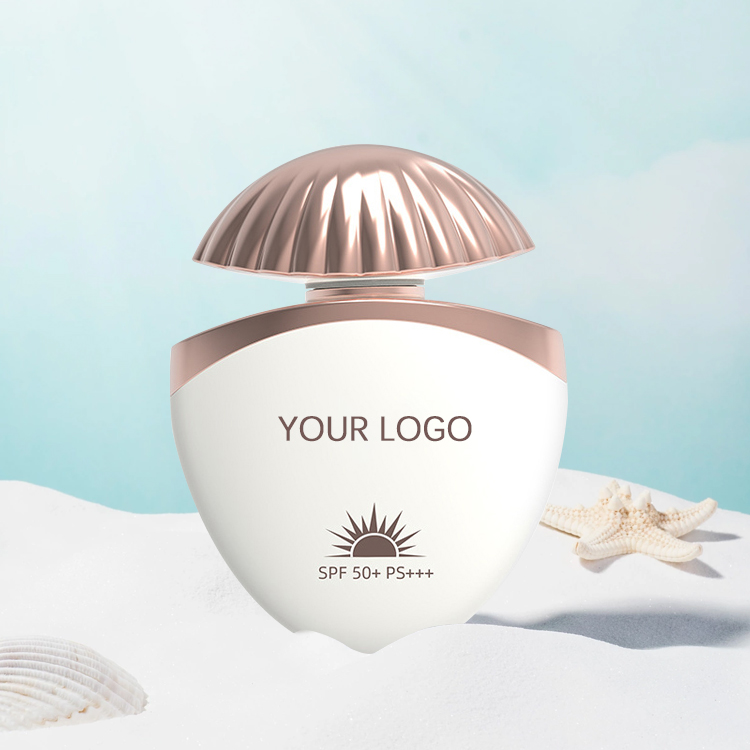 Anti Ray UV Sunshine Seashell Shape Sunscreen Cream 