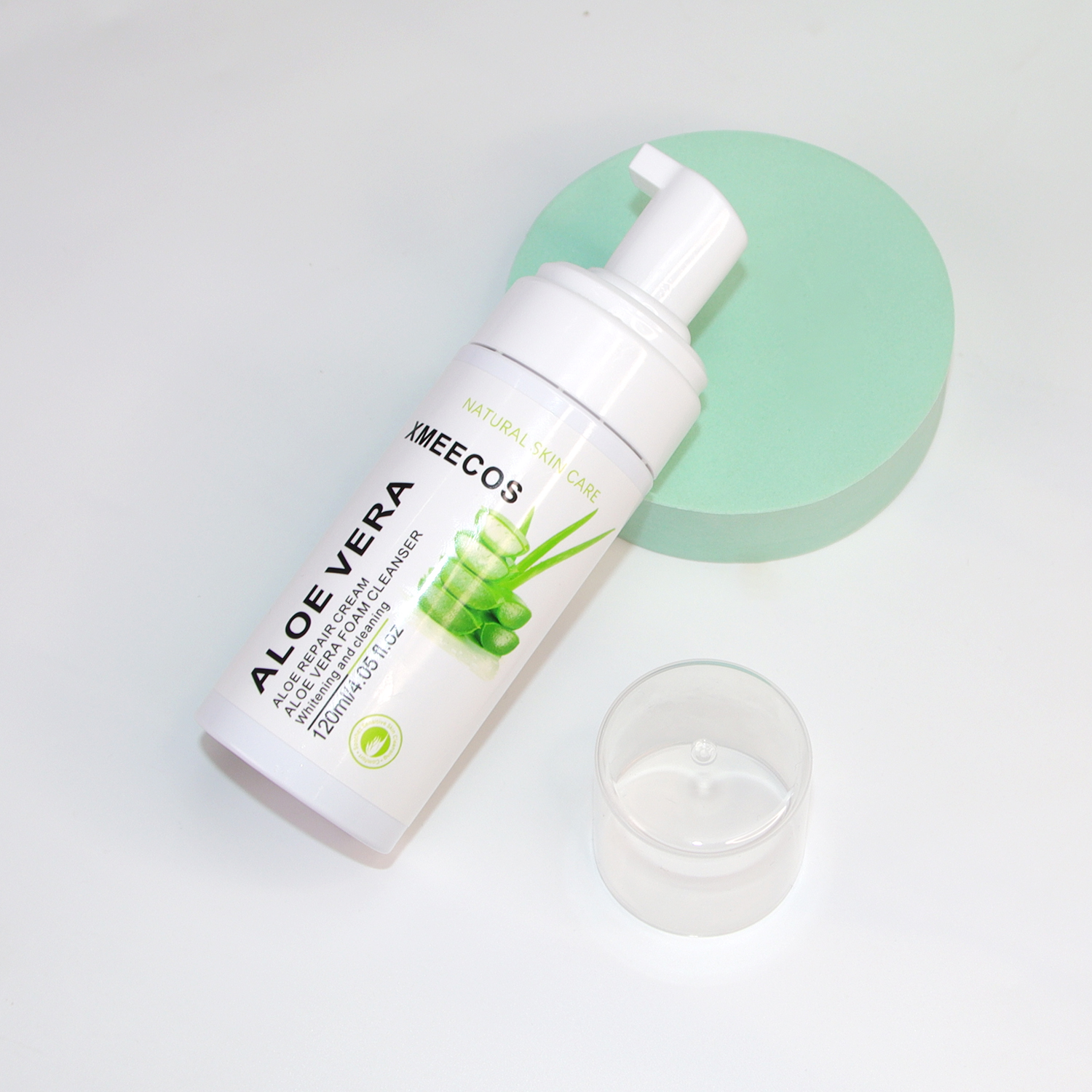 Amino Acid Aloe Vera Cleansing Mousse Facial Cleanser
