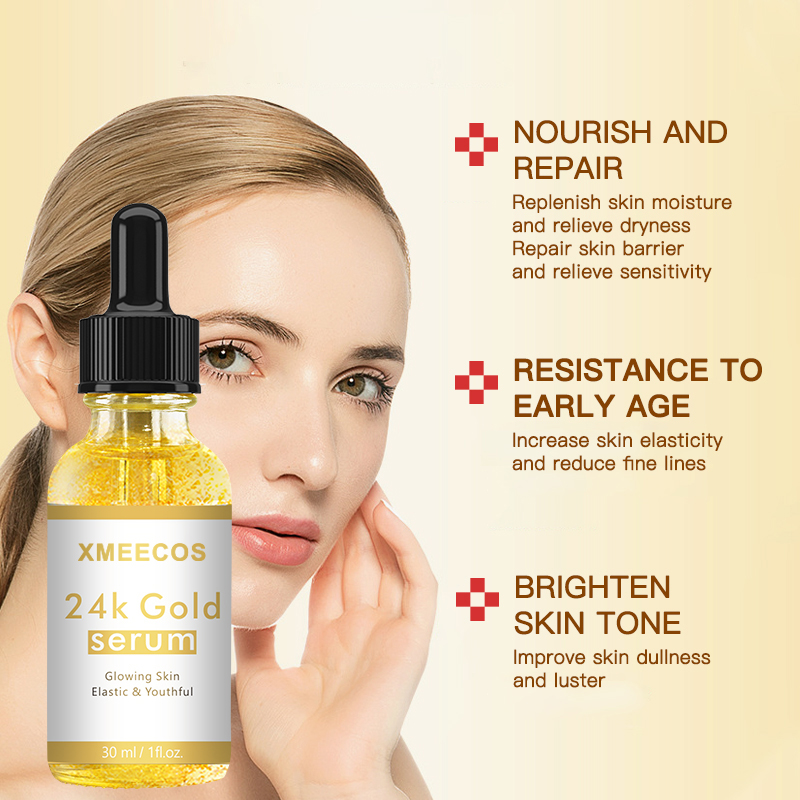  Skin Care Whitening 24k Gold Facial Serum