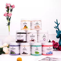 Ice Cream Rose Body Scrub Milk Himalayan Salt Exfoliating Exfoliator 