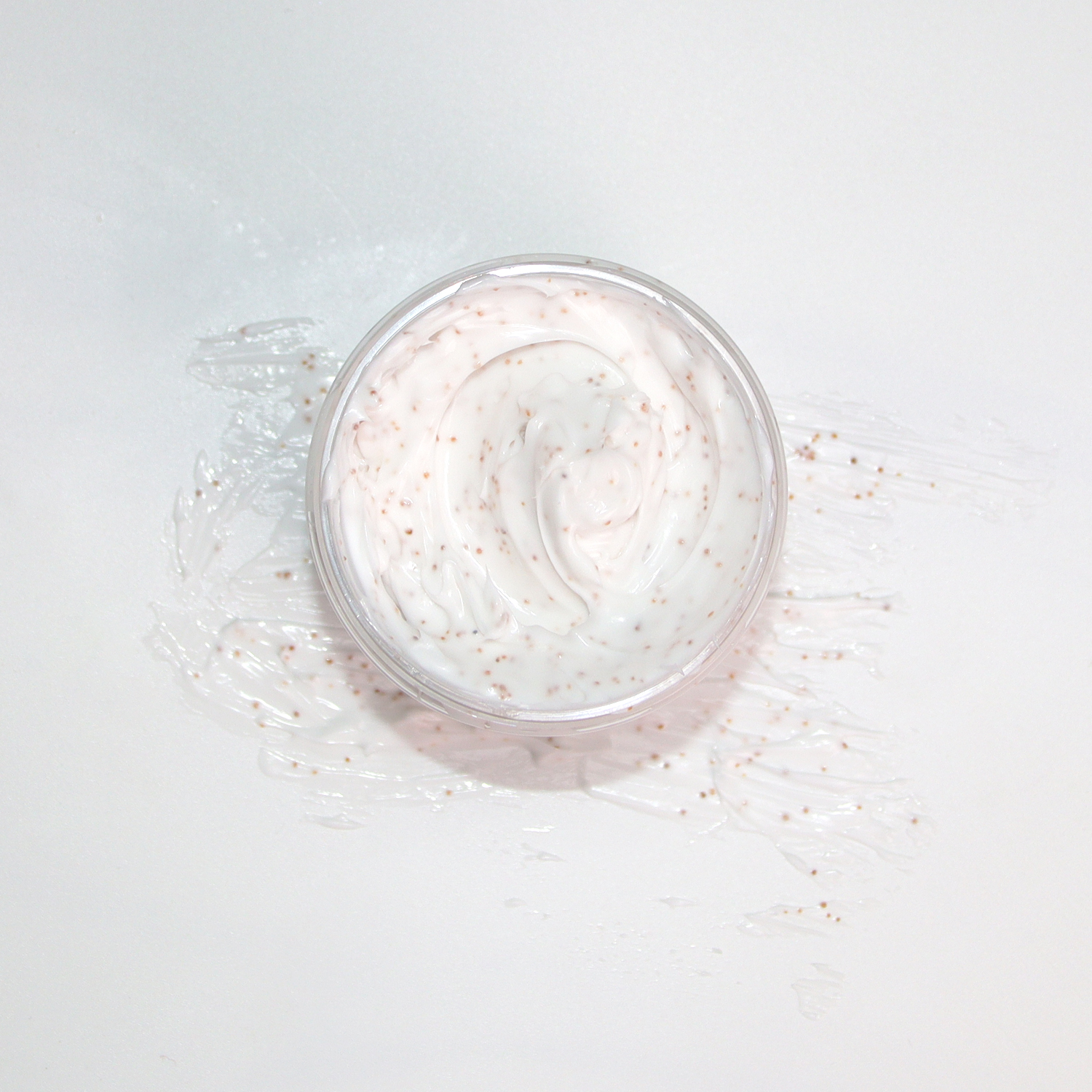 Vegan Cream Milk Skin Lightening Body Scrub